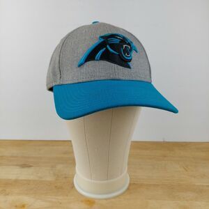 New Era‎ Carolina Panthers NFL Mens Grey Blue Snapback Hat One Size Football